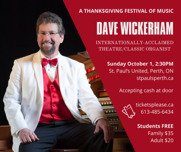 A Thanksgiving Festival of Music – Dave Wickerham