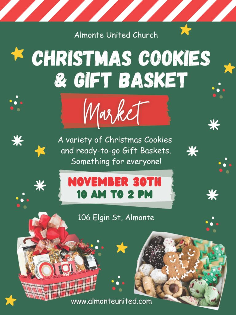 Christmas Cookie and Gift Basket Market