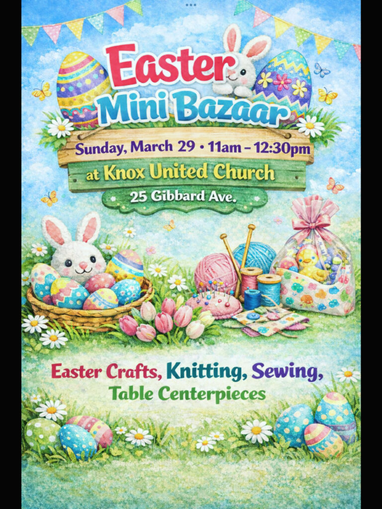 Knox Easter Mini Bazaar