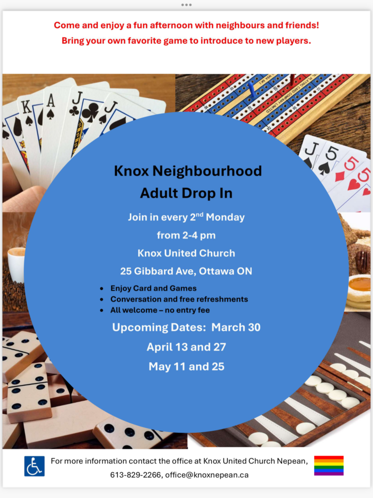 Adult Neighbourhood Drop-In